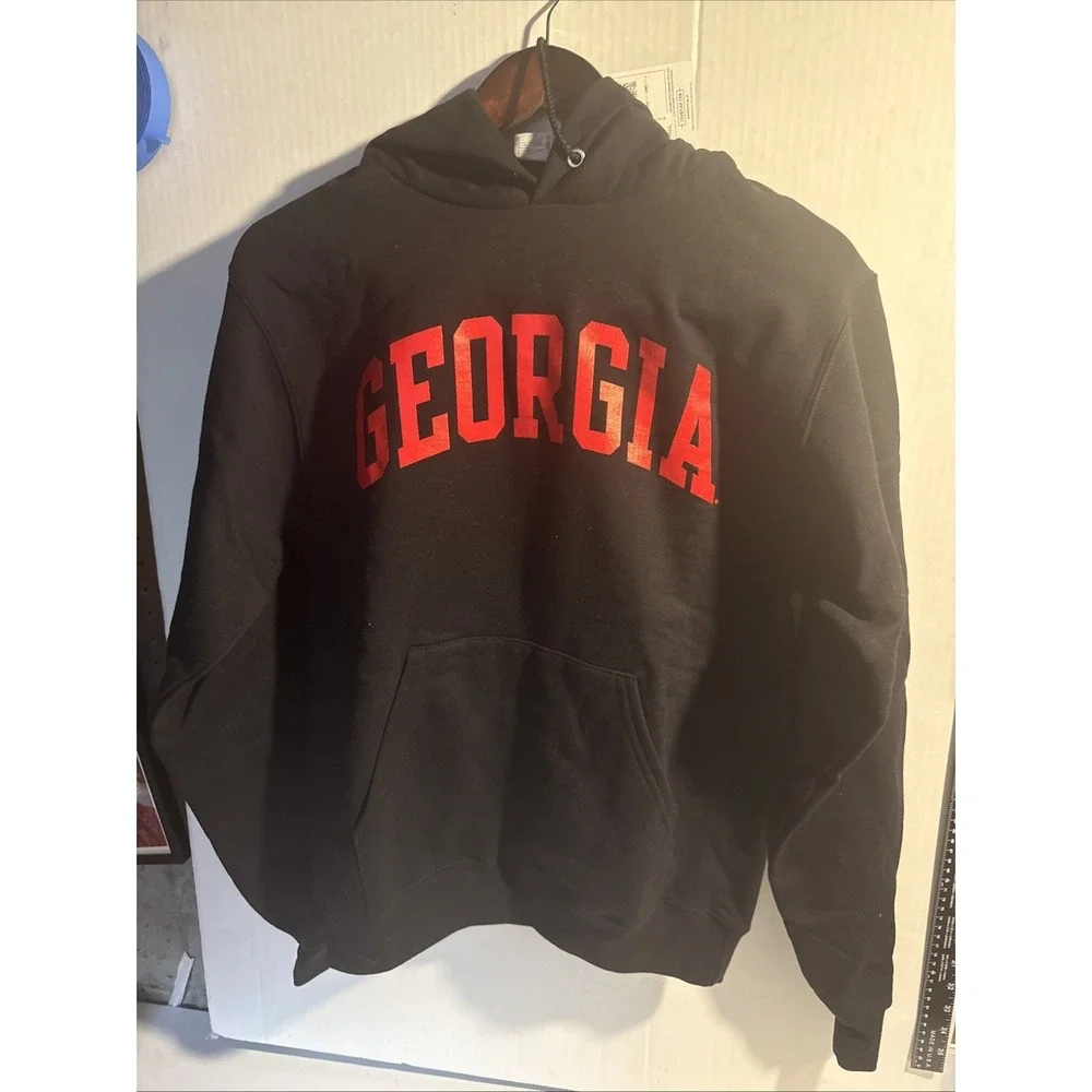 Georgia Bulldogs‎ Champion Adult Black/Red Mens Small Brand New With Tags